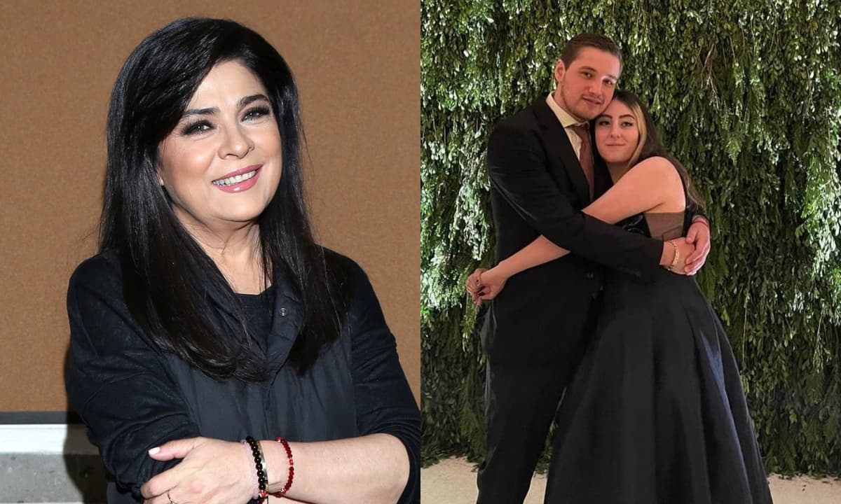 Publican fotos inéditas de la hija de Victoria Ruffo con su novio