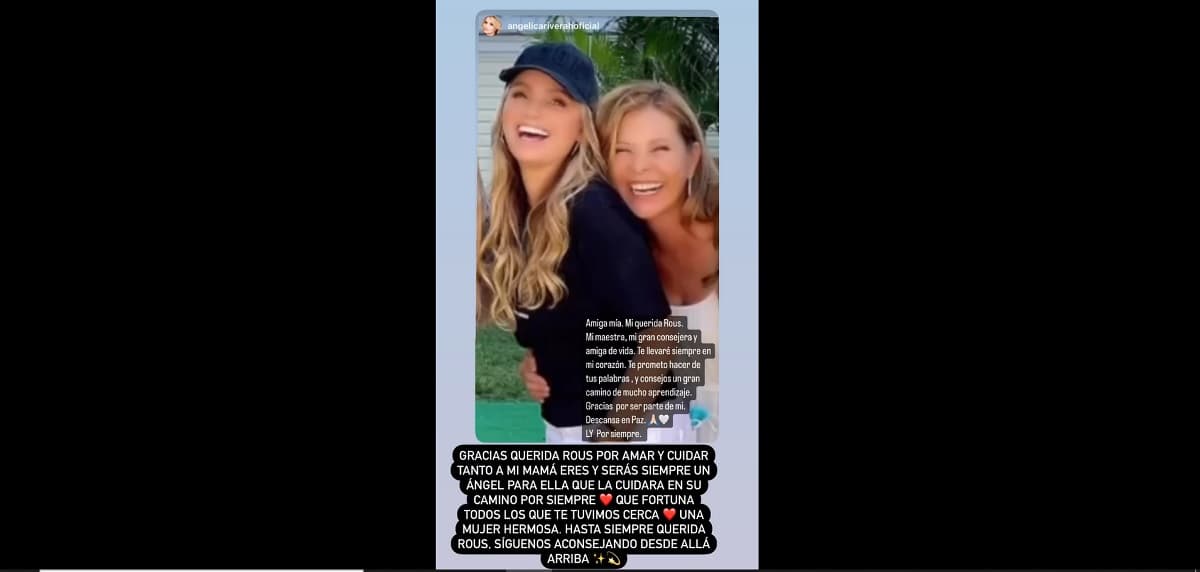 La actriz y su hija están de luto, hecho que dejaron ver en redes sociales