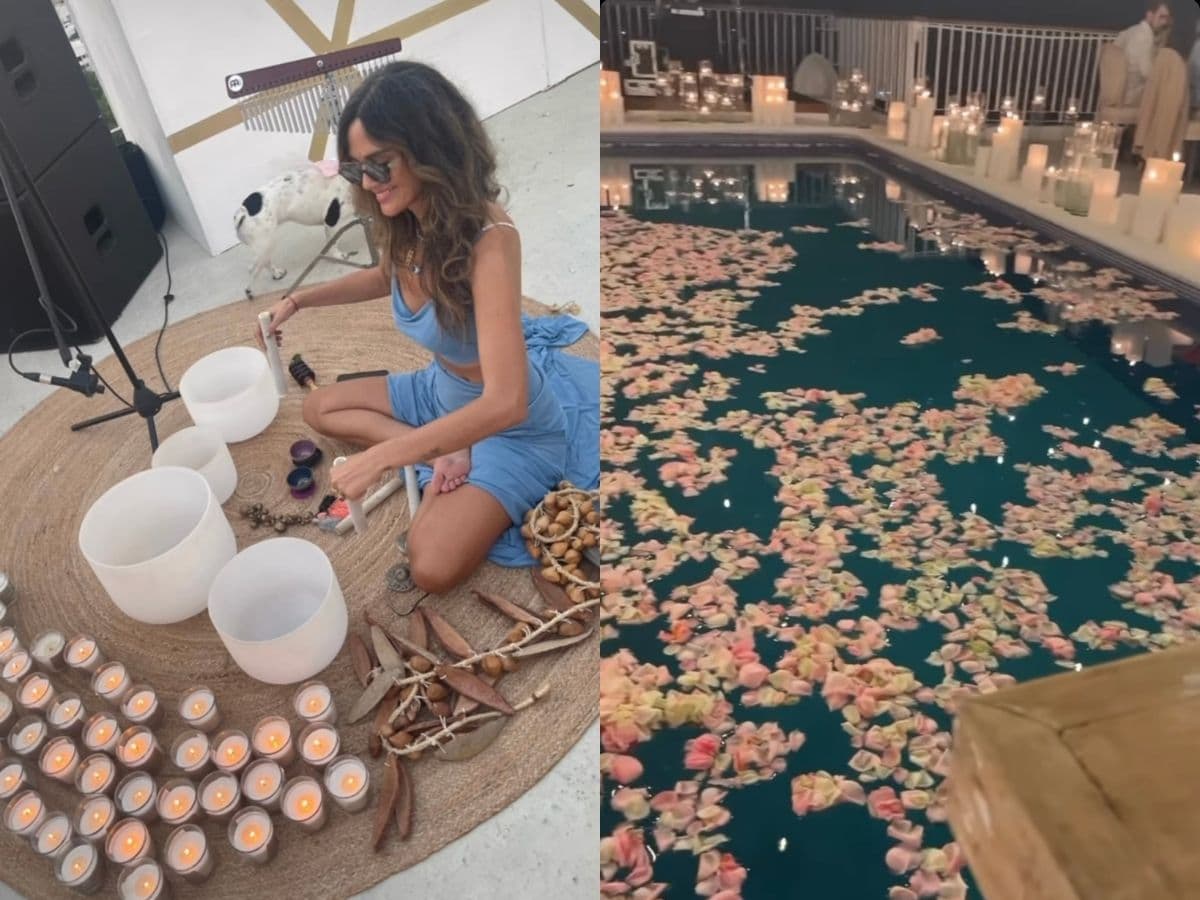 Así fue la boda de Marimar Vega con el director de fotografía de 'El Juego de las llaves'.