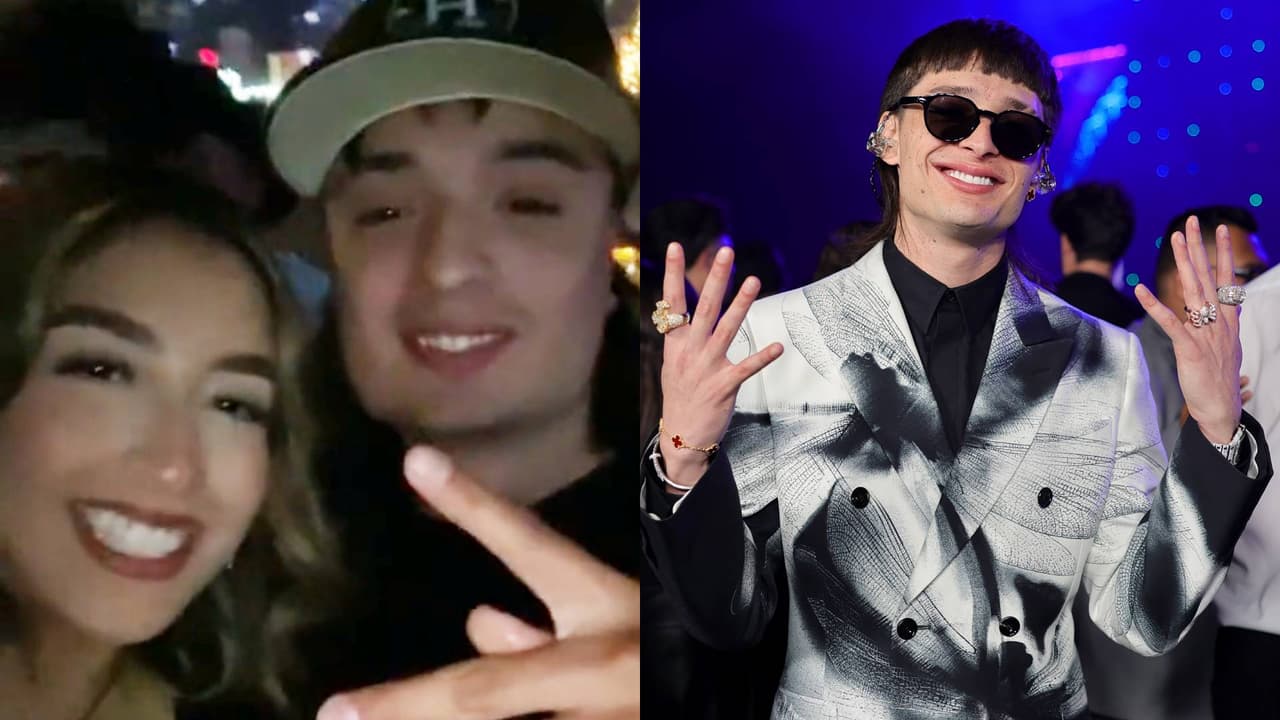 Joven confunde a Peso Pluma con un desconocido en un evento; señalan en TikTok su parecido con el cantante