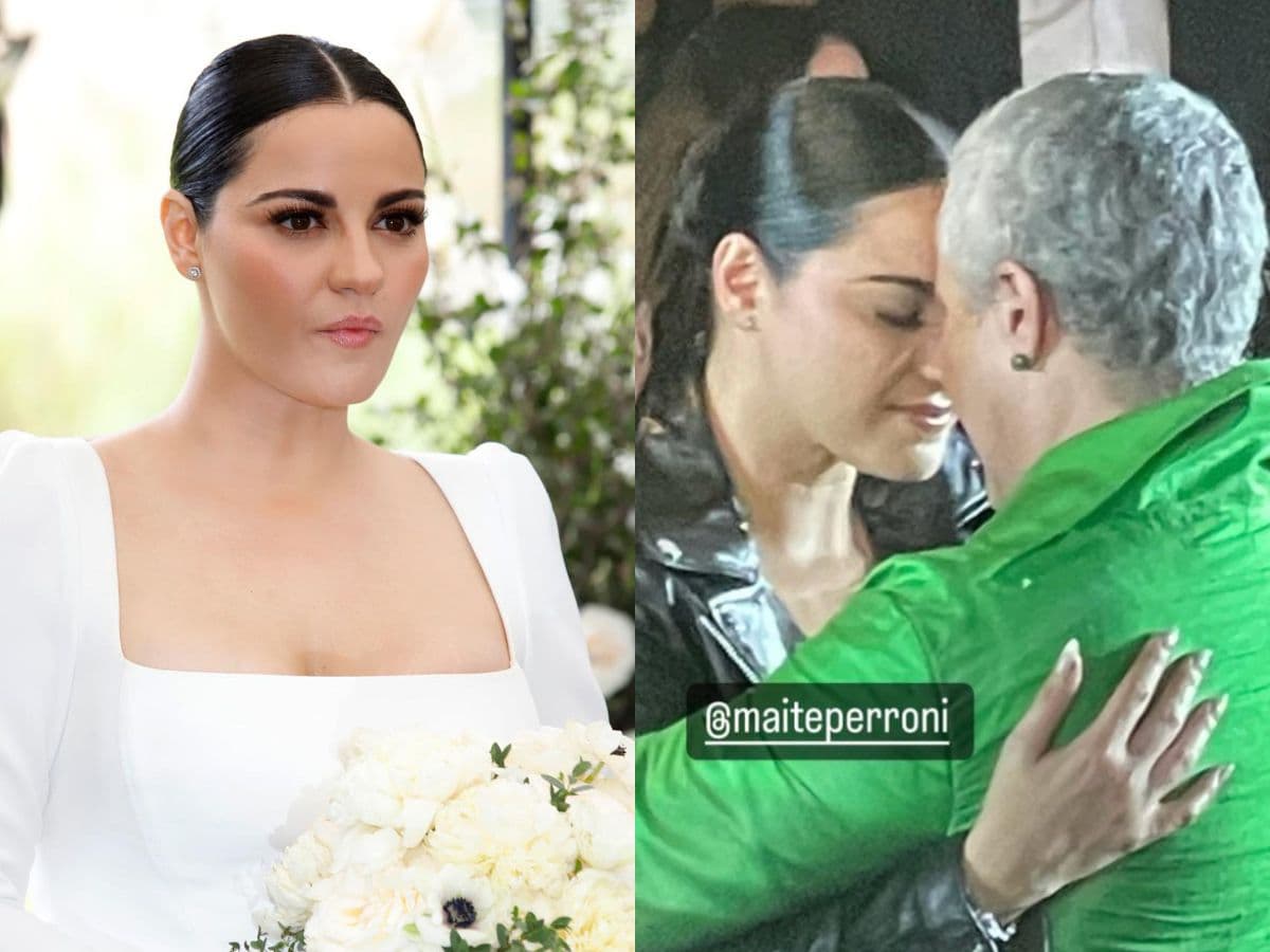 Mamá de Maite Perroni impacta en boda de su hija por ser su clon