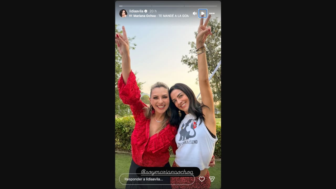 Lidia Ávila comparte mensaje de apoyo a Mariana Ochoa tras ser nominada en La Casa de los Famosos México 2026