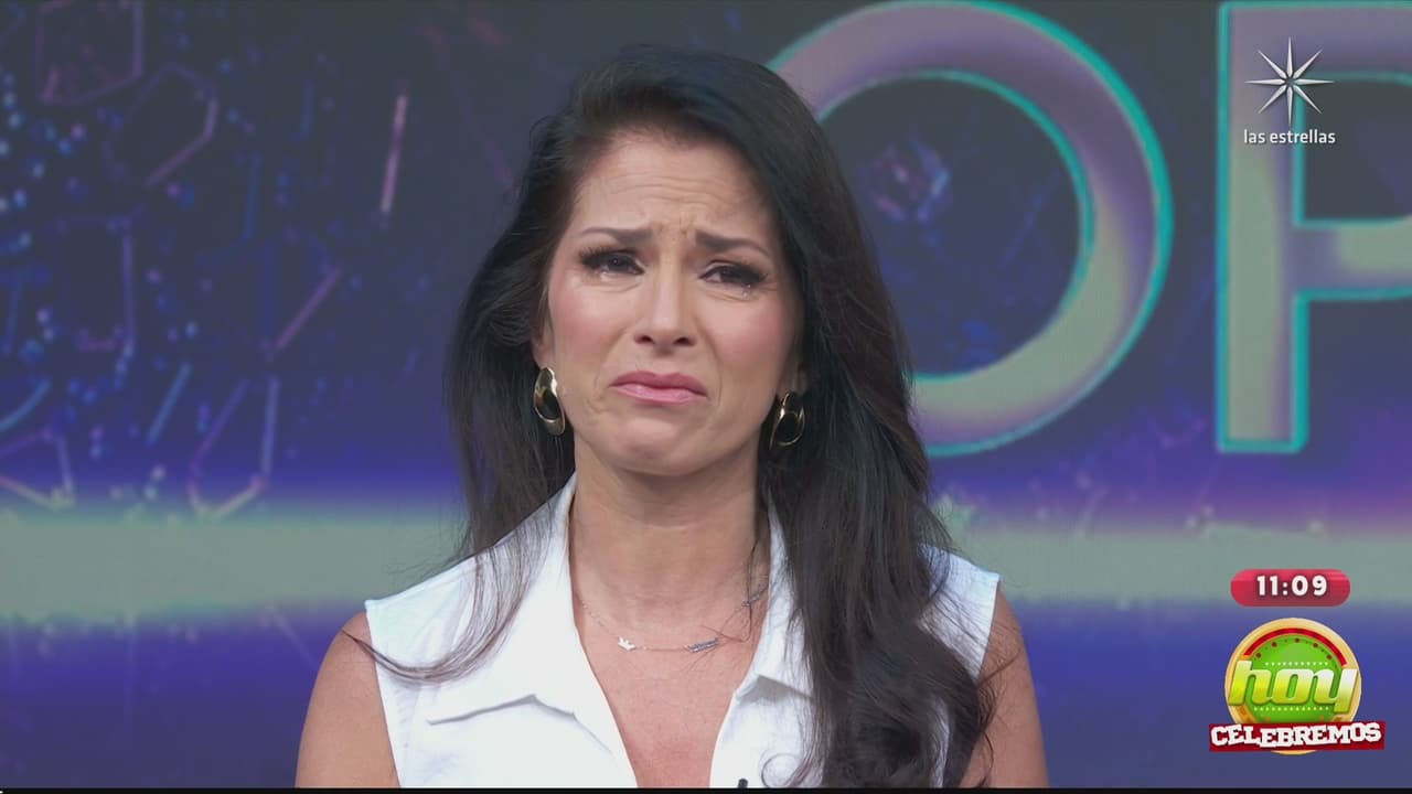 Alessandra Rosaldo llora en Hoy tras sufrir repentina muerte y pide perdón; Andrea Legarreta la consuela