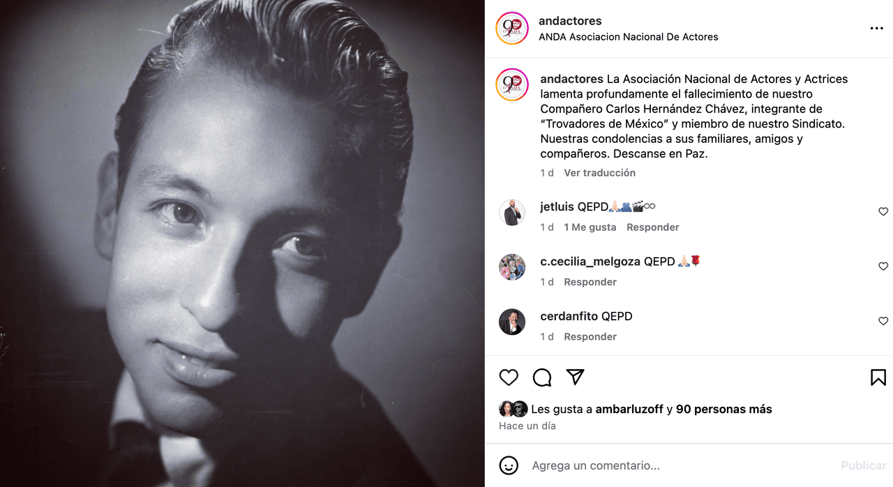 Muere famosos cantante y así le dicen adiós