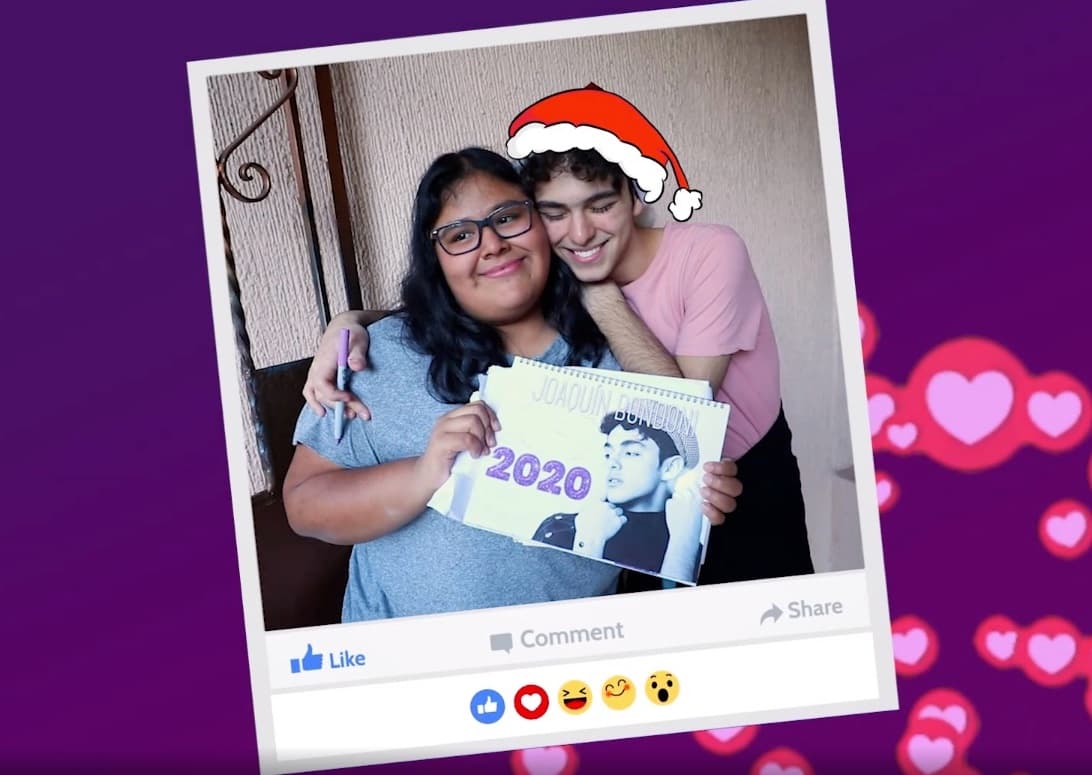 Joaquín Bondoni lleva la magia de la Navidad a sus fans: ‘¡Es muy emocionante!’