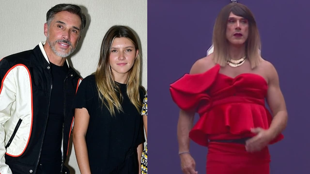 Sergio impacta al revelar la reacción de su hija al verlo transformado en mujer y hasta la imita