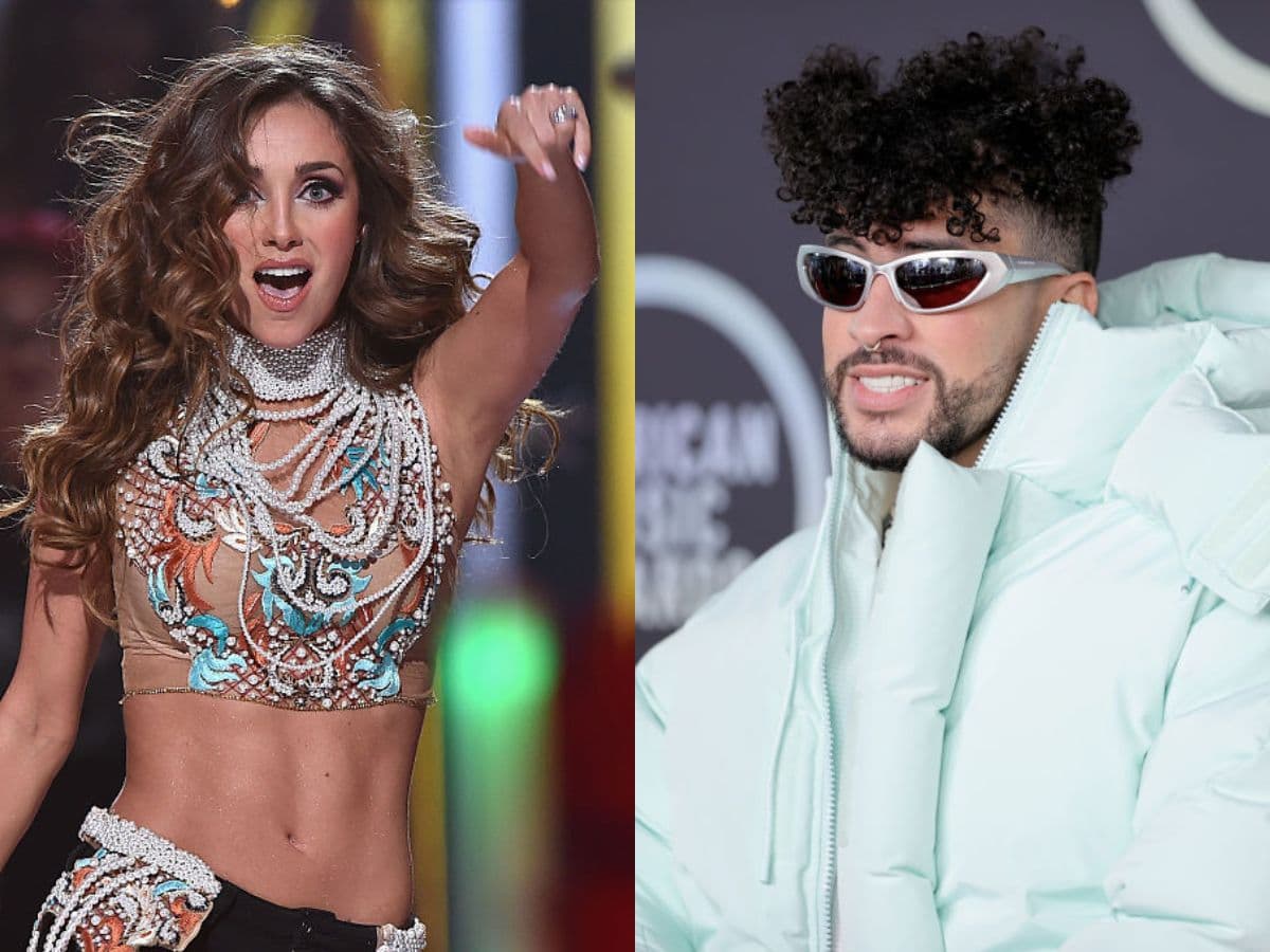 Anahí queda atónita al escuchar cantar a Bad Bunny ‘Sálvame’, de RBD