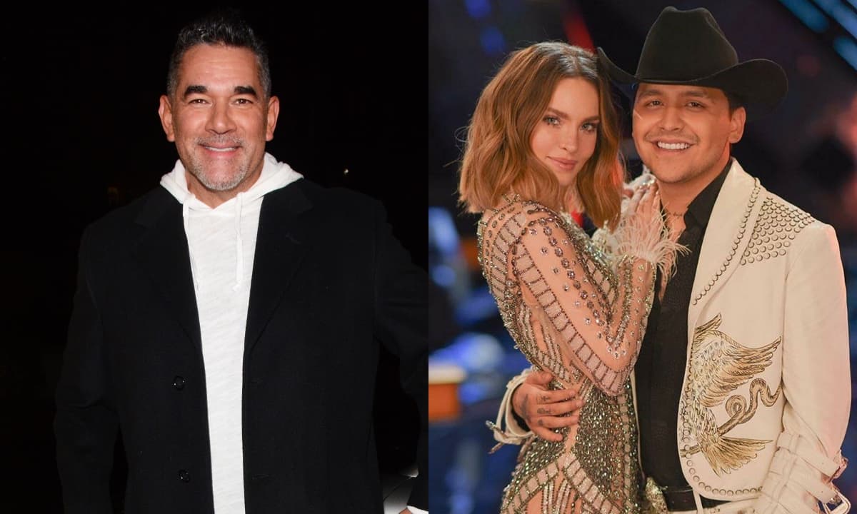 El actor fue cuestionado sobre la separación de Belinda y Chrisitan Nodal
