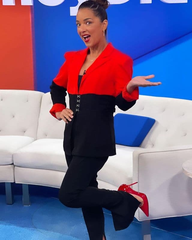 La actriz desató intriga con su mensaje.