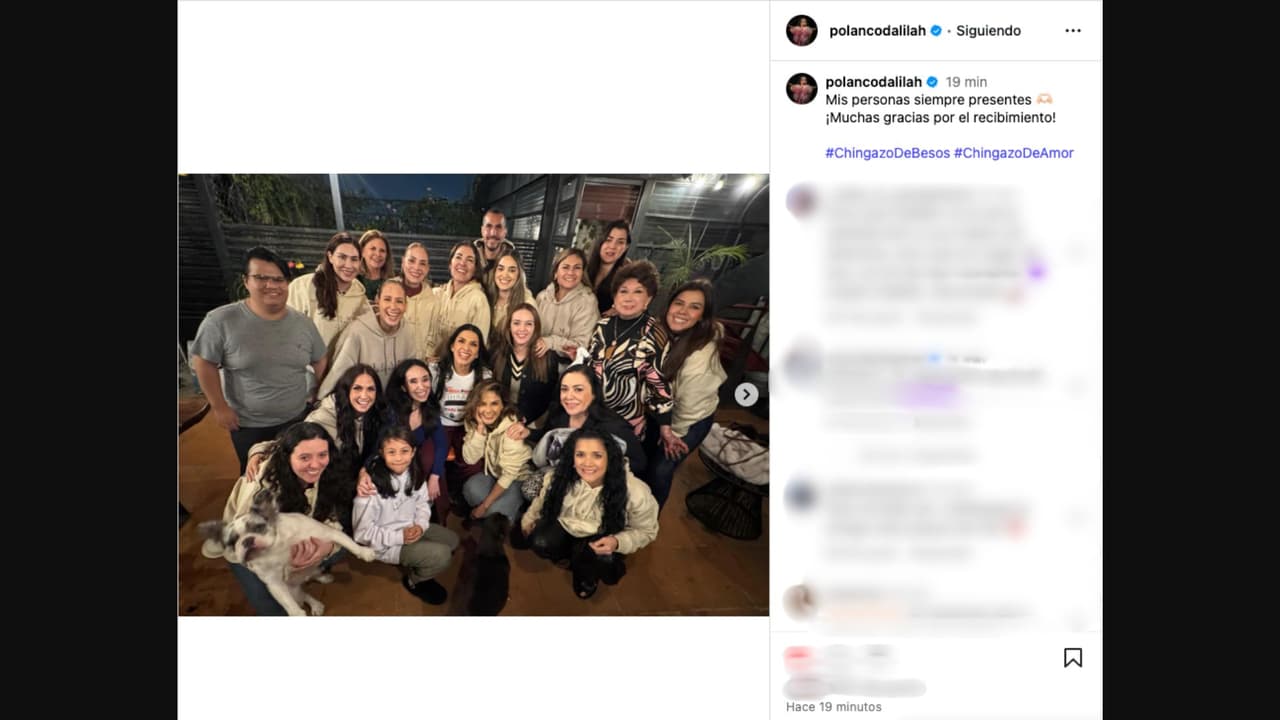 Dalílah Polanco agradece el apoyo de su familia y amigos tras convertirse en la segunda finalista de La Casa de los Famosos México 2025