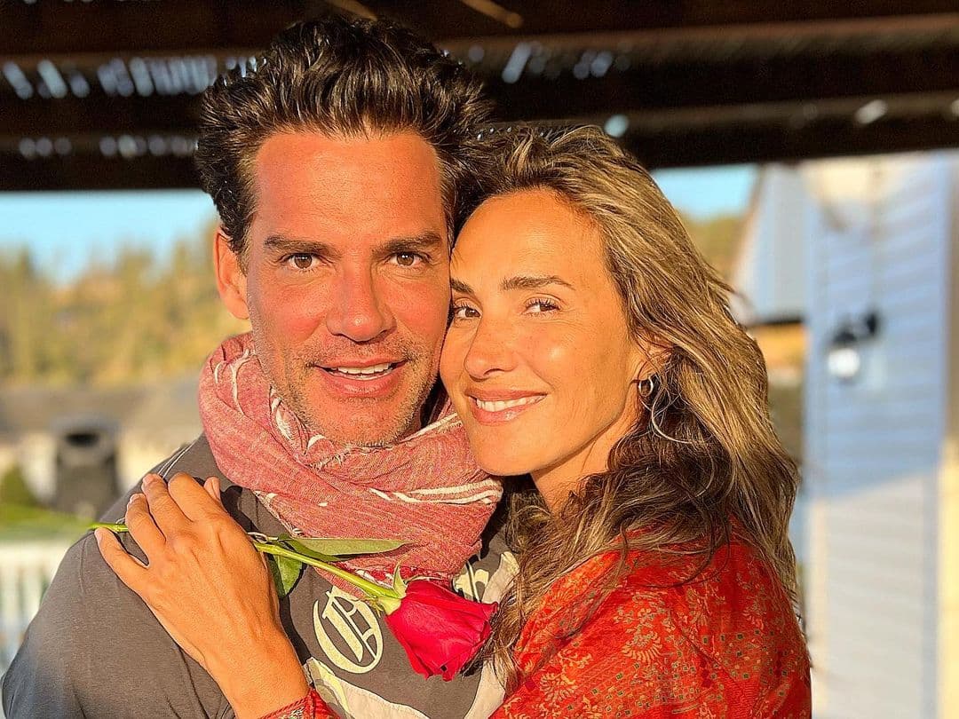 Cristian de la Fuente y su esposa Angélica Castro.