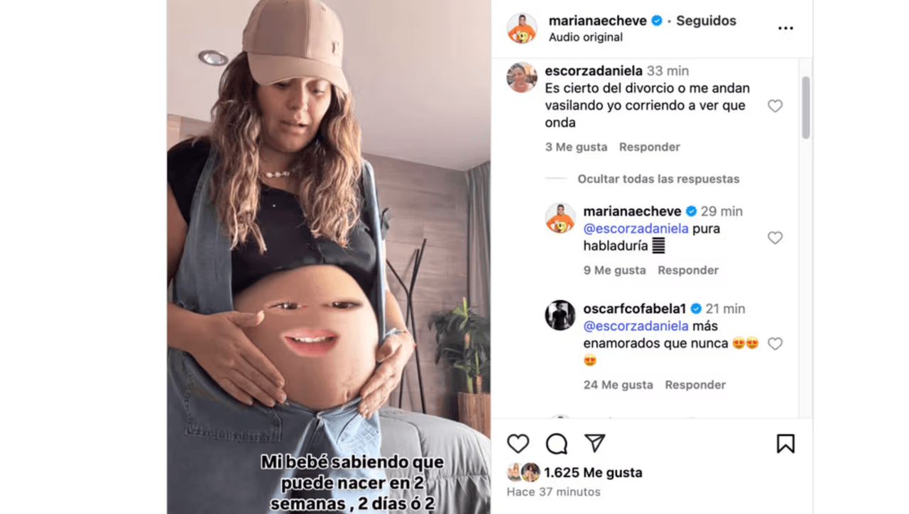 Mariana Echeverría reacciona ante rumores de divorcio