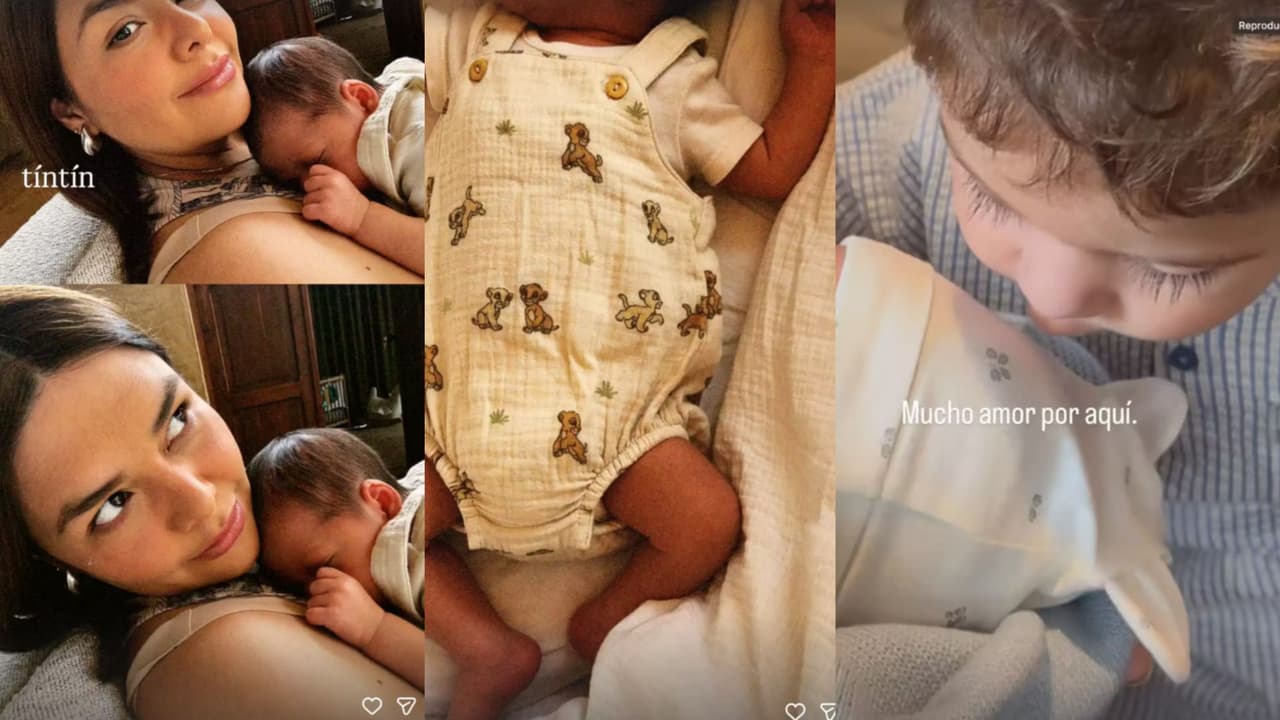 Yuridia comparte nuevas imágenes de Noah, su hijo menor