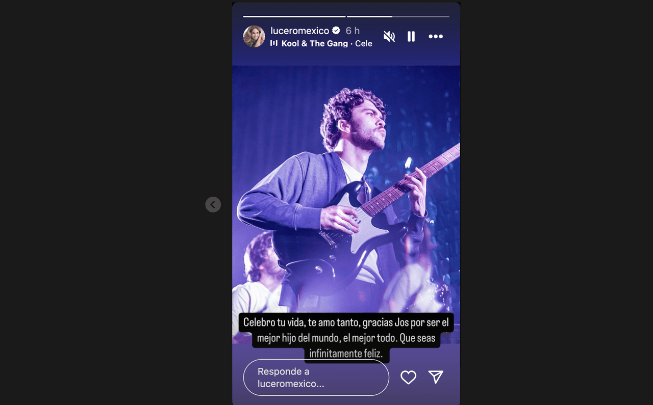 Hijo de Lucero impacta por cómo luce