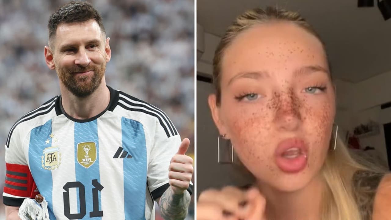 Tiktoker afirma que los hombres serían mejores si pensaran qué haría Messi antes de actuar
