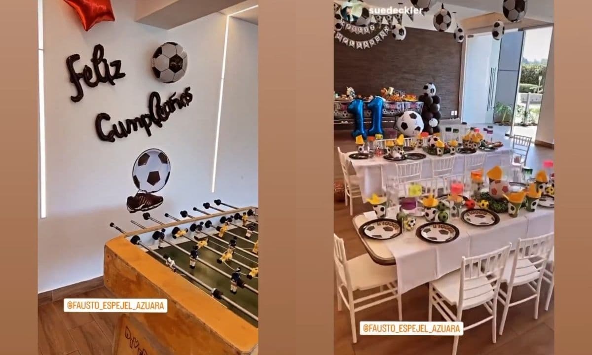 El hijo de Carlos Espejel compartió varias fotos de su celebración