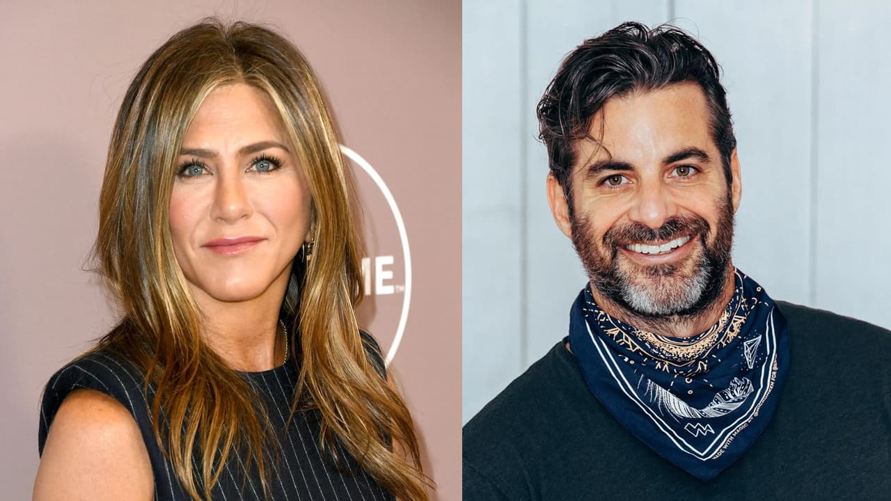 Jennifer Aniston y Jim Curtis.