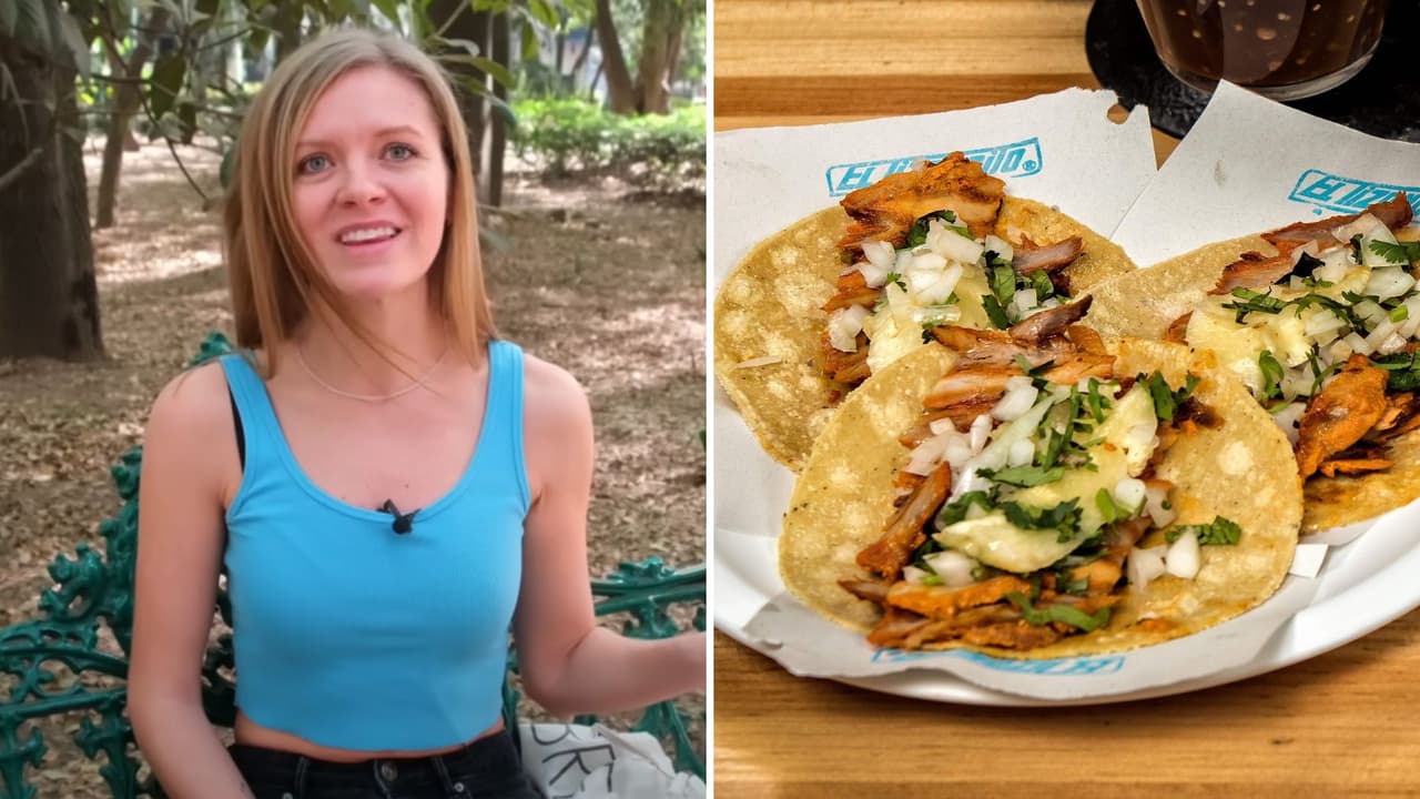 Extranjera se mudó a México para probar la comida típica: “Esperé 28 años para comer mi primer taco”
