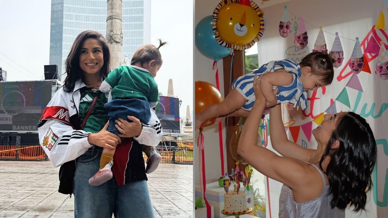 Ana Brenda Contreras comparte los primeros pasos de su hija Aria: “Ahora sí agárrense”
