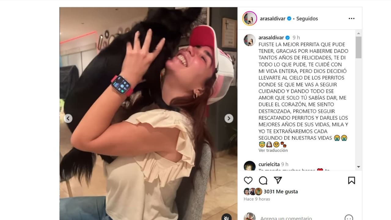 Actriz de La historia de Juana de luto.