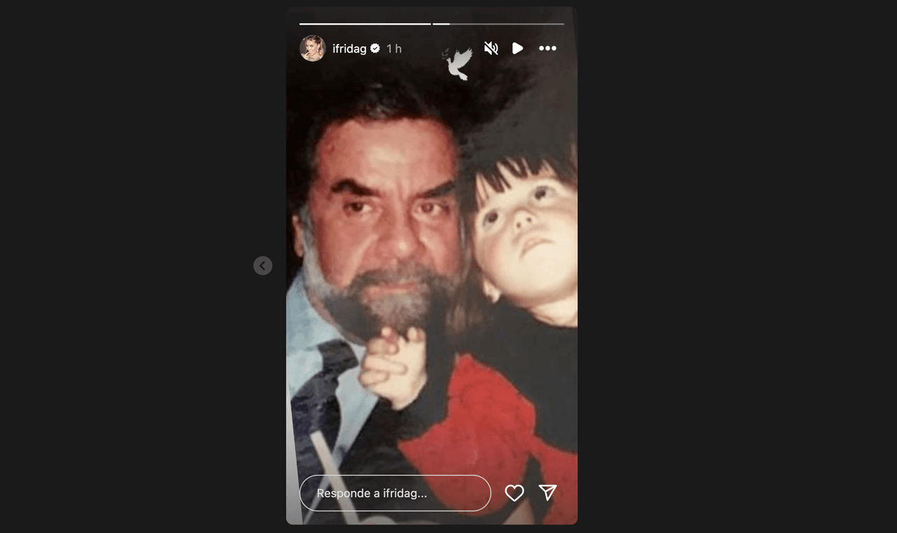 Hija de Alejandra Guzmán, destrozada, llora la muerte de su abuelo y se despide: “Siempre me voy a acordar de ti”