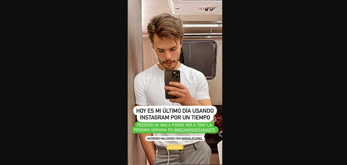 Graco Santaella detalló que no estará activo en Instagram, pero hizo petición a fans