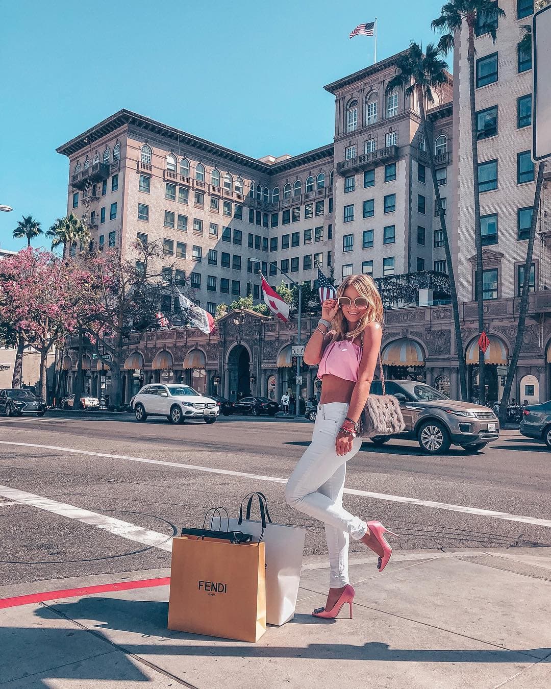 Irina Baeva presumió cuerpazo en Beverly Hills