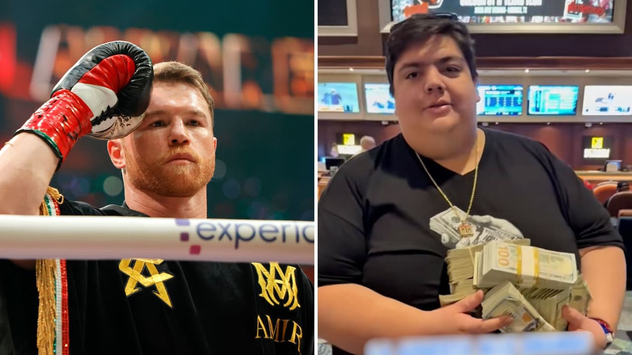 Influencer apuesta casi 2 millones de pesos por ‘El Canelo’ y así reaccionaron en redes