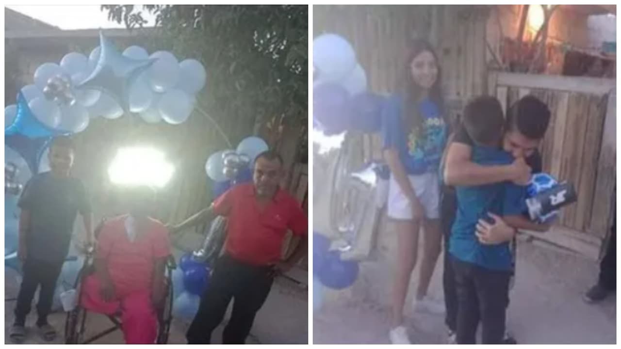 Sin conocerlo, le organiza fiesta sorpresa a niño que no tiene papás: conmueven al Internet
