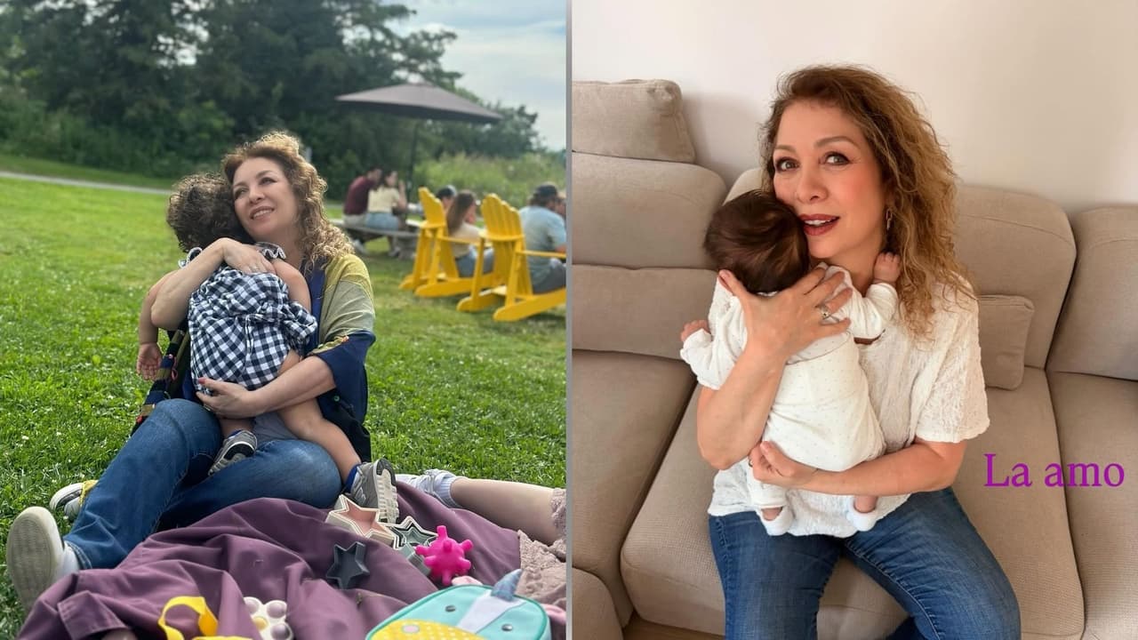 Arlette Pacheco ha compartido en redes algunas fotos junto a sus nietas