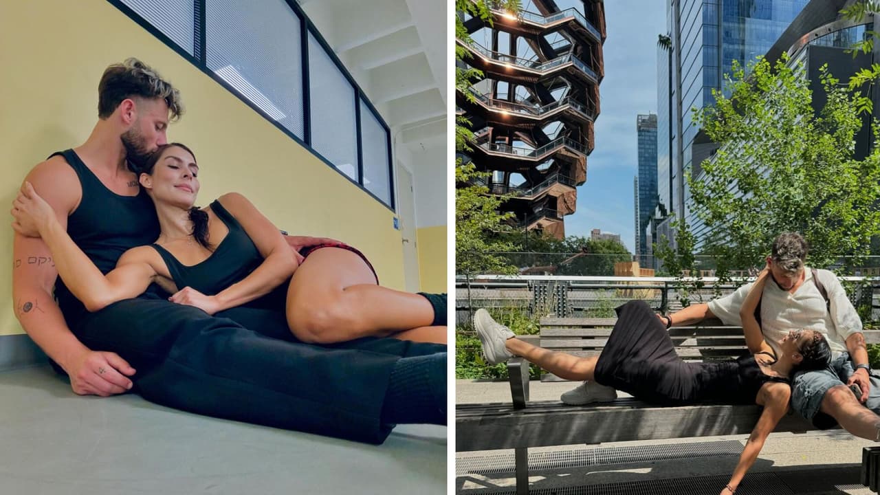 María León compartió románticas fotos junto a su novio