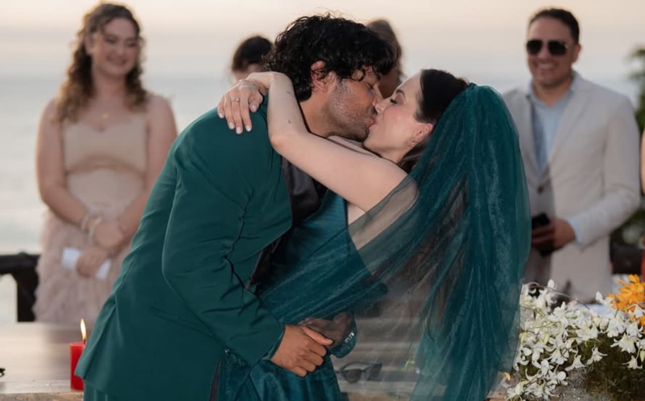 Paty Cantú y Christian Vázquez.