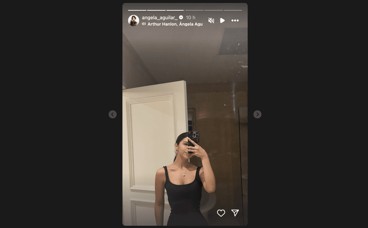 Ángela Aguilar presumió su diminuta cintura en nueva foto