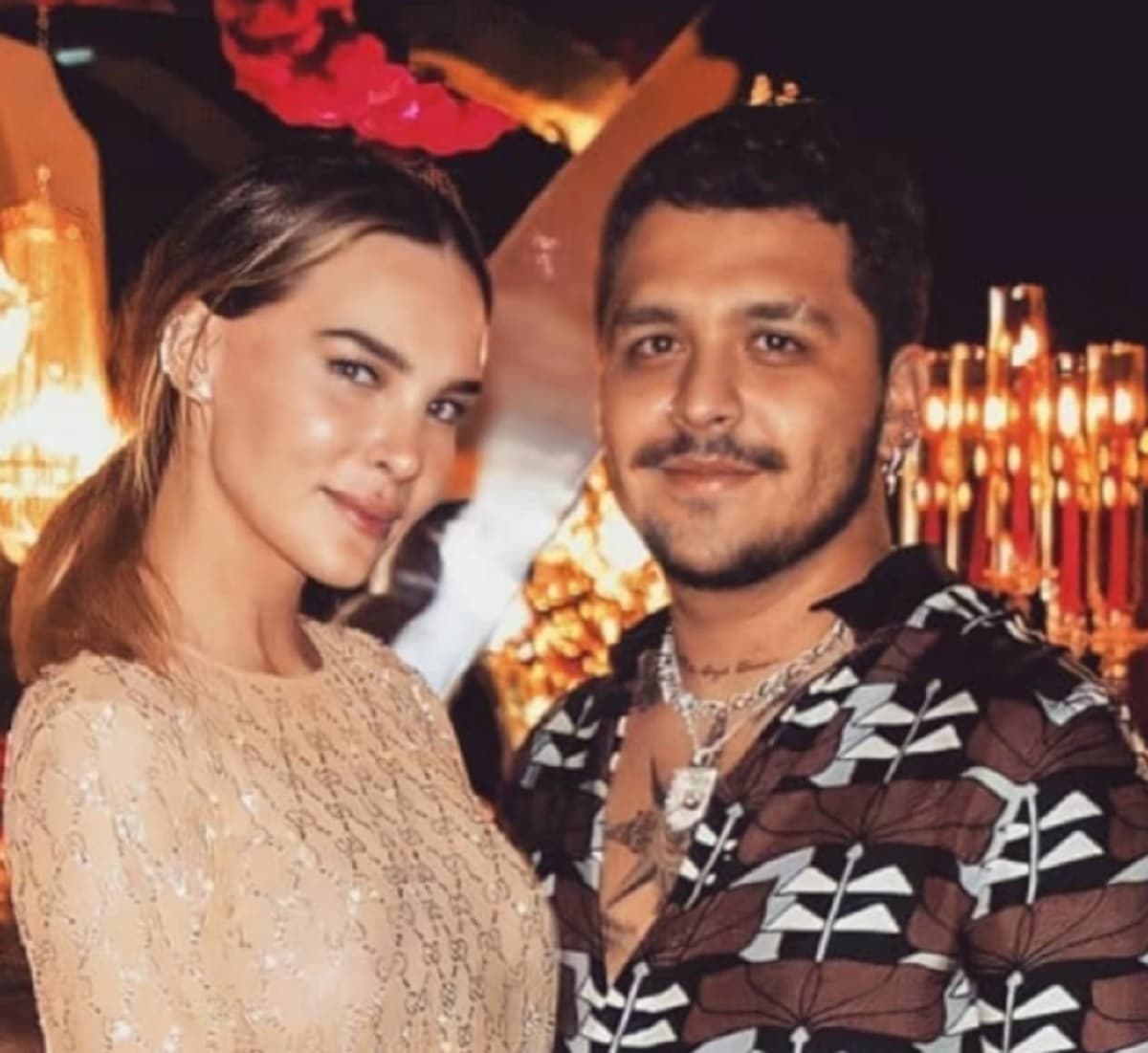 Christian Nodal acaba con recuerdo de Belinda; se borra otro tatuaje