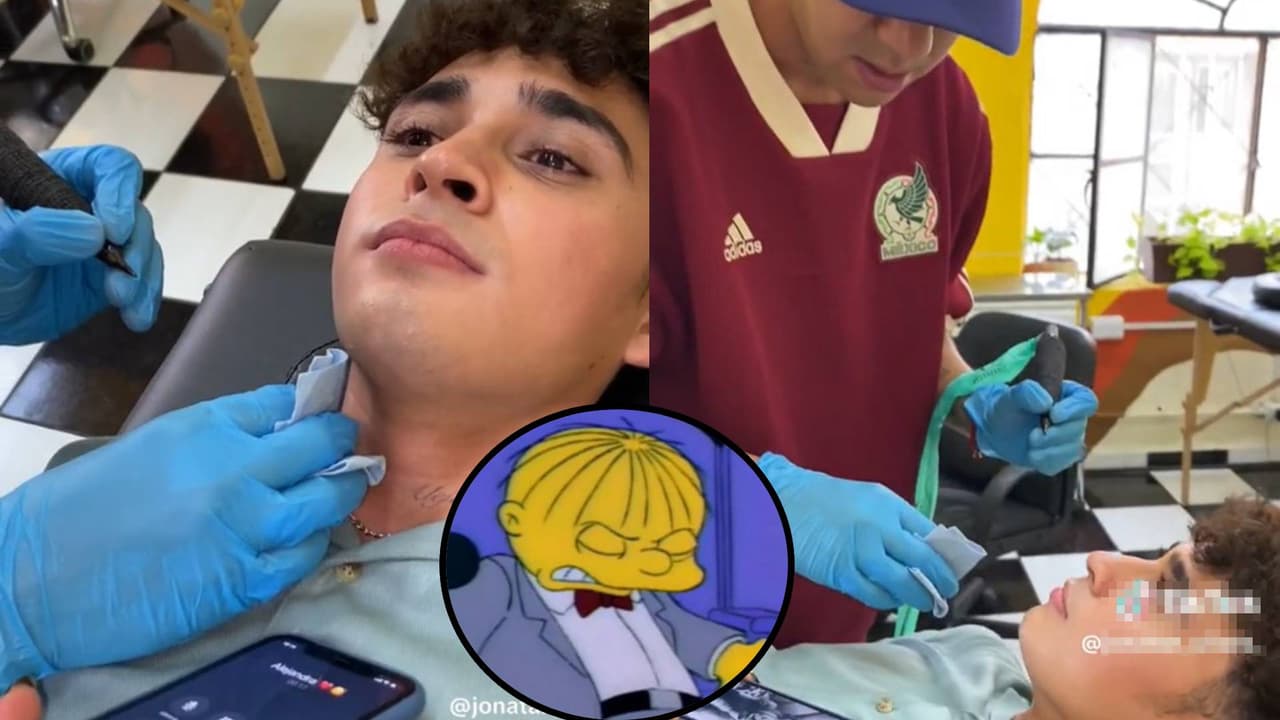 Mujer termina con su novio mientras él se tatuaba su nombre e internautas se burlan del video viral