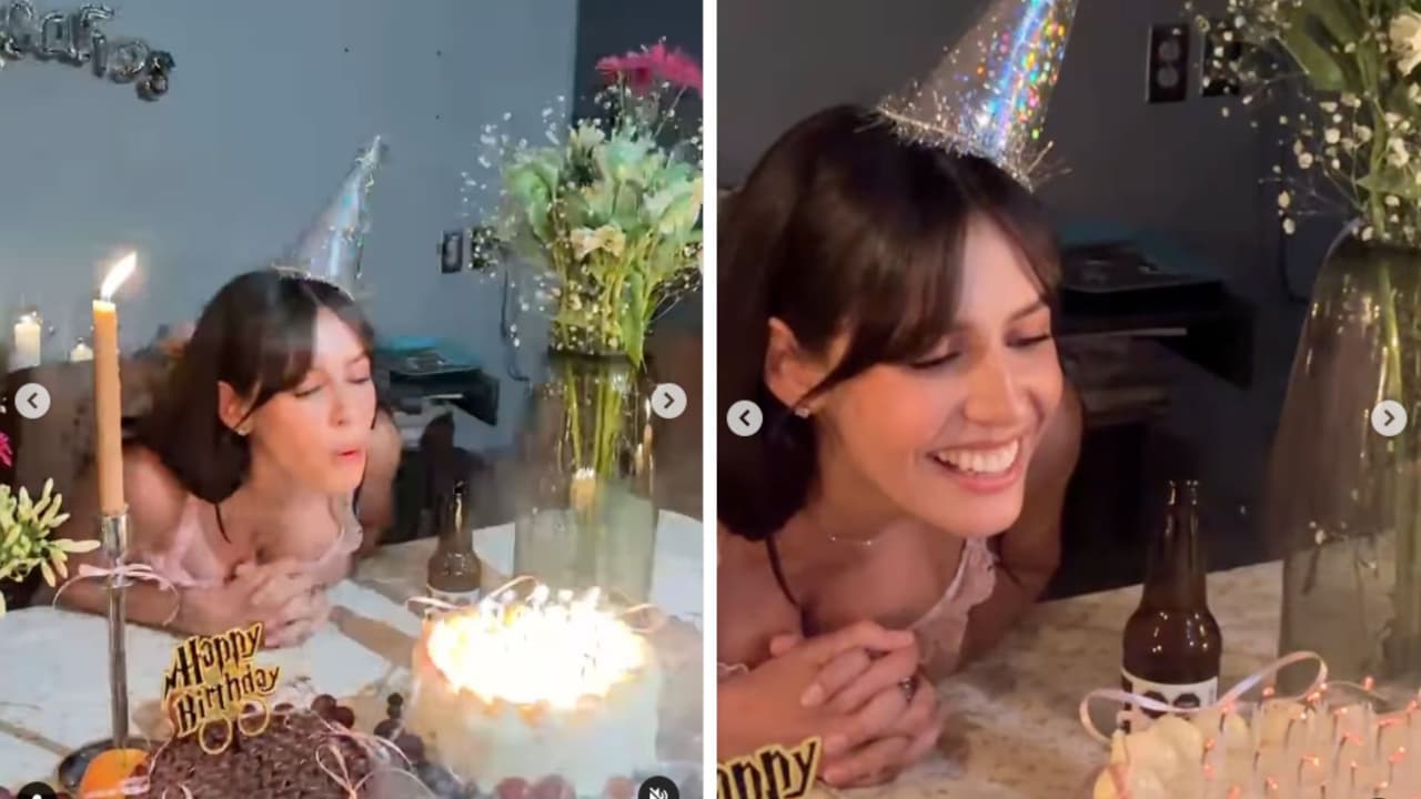 Camila Valero celebró su cumpleaños #28