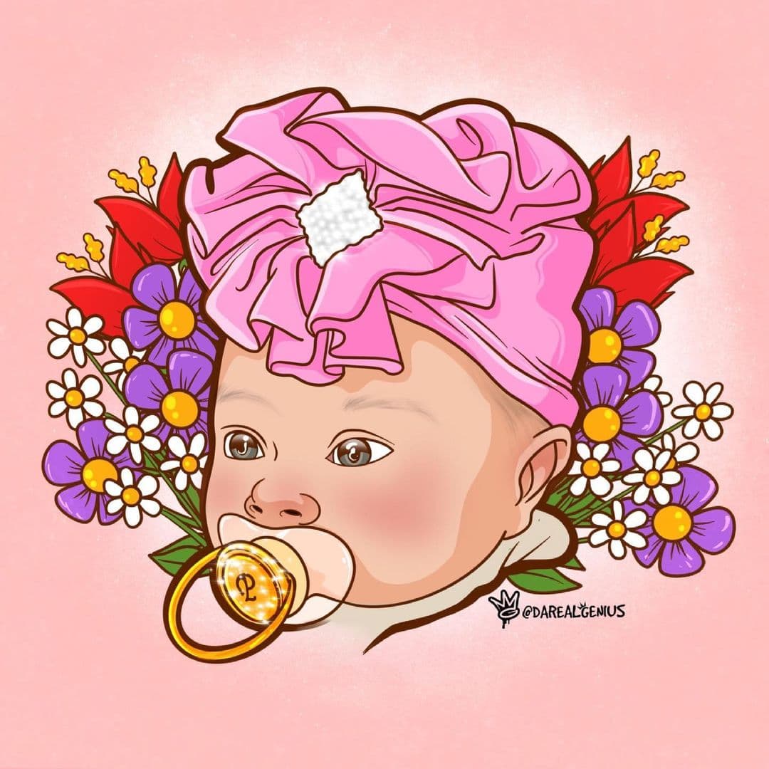 Mientras la imagen se hacía viral, cobraron gran relevancia las últimas publicaciones de Vida Isabelle, en las que no solo aparece tiernamente junto a sus famosos padres, sino que incluso luce idéntica en la caricatura que hicieron de ella.