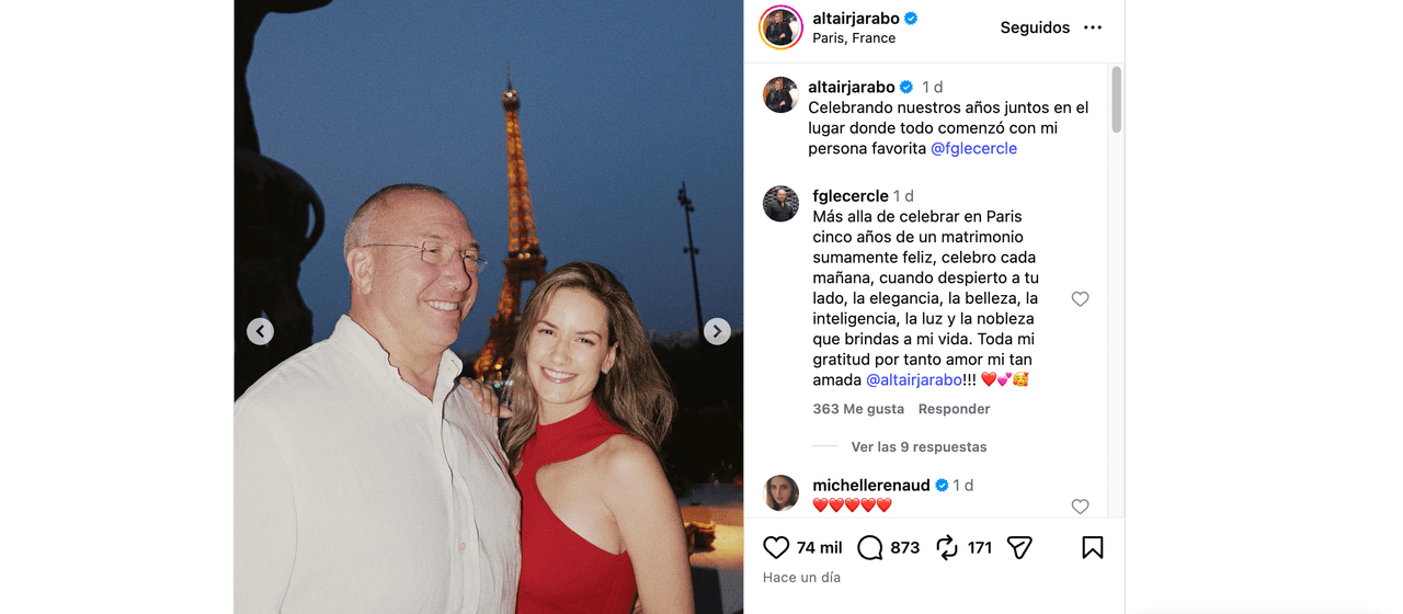 Esposo de Altair Jarabo manda inesperado mensaje a la actriz tras supuesto divorcio: publica impactante foto