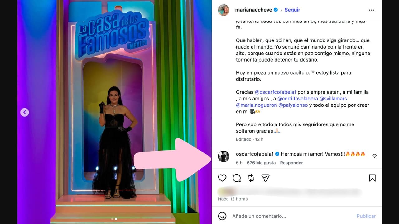 Esposo de Mariana Echeverría dedica mensaje a la conductora por su regreso a la televisión