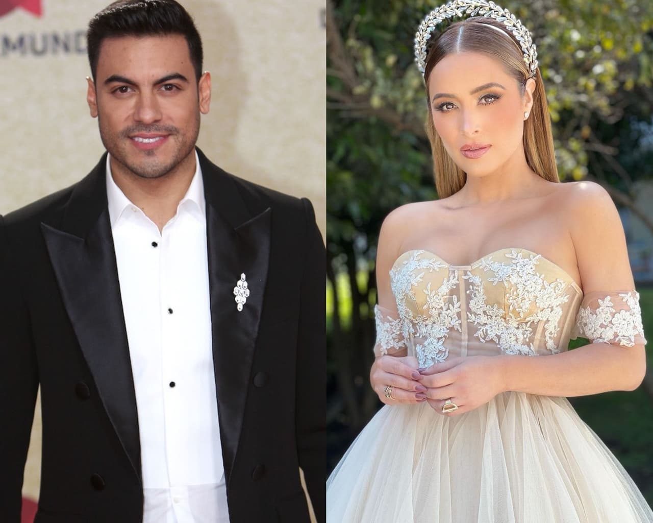 Carlos Rivera y Cynthia Rodríguez.