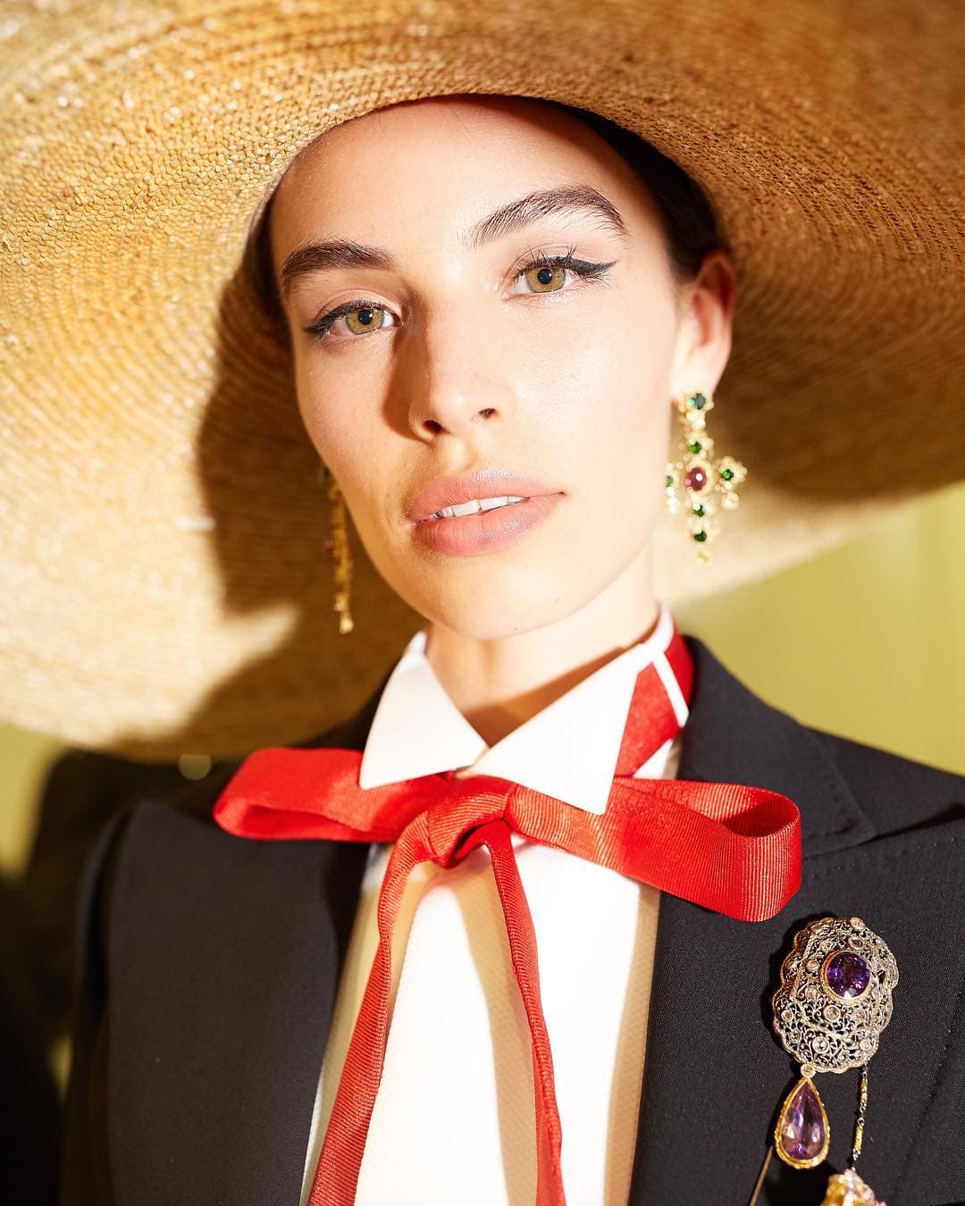 Ayer por la noche se celebró el desfile de Alta Moda, Alta Sartoría y Alta Gioalleria de Dolce & Gabbana en el museo Soumaya en la Ciudad de México.