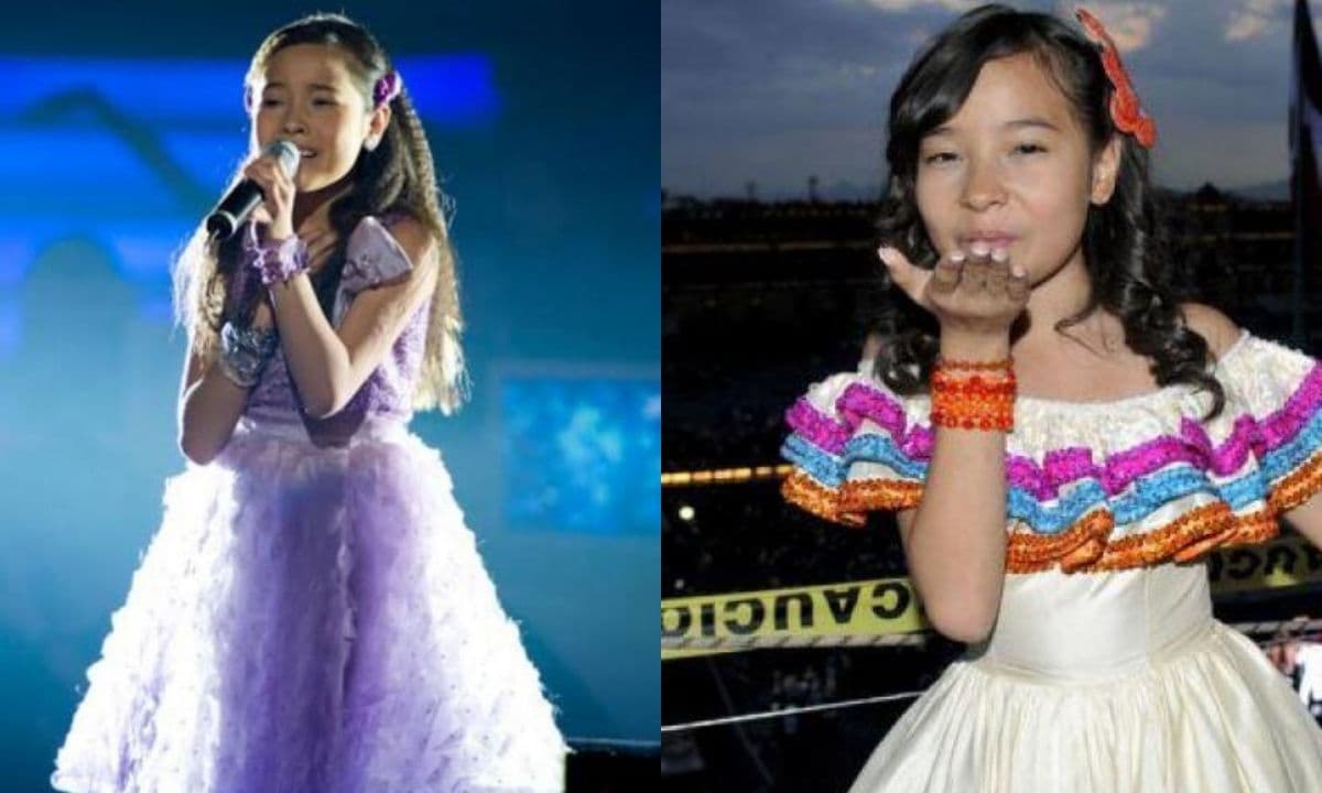 La cantante dejó ver lo diferente que luce a los 21 años