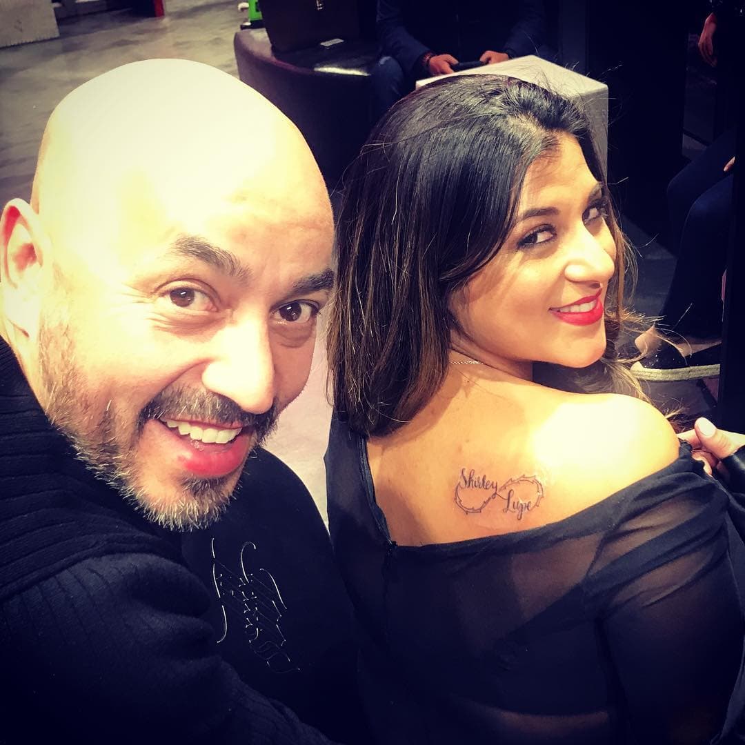Lupillo Rivera y Shirley Arroyo se hicieron el mismo tatuaje