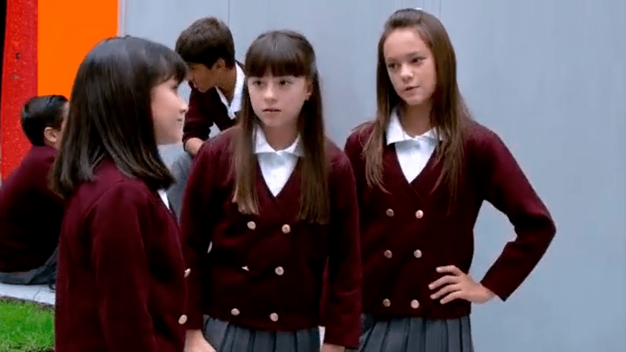 Así lucía Ale Müller a los 12 años cuando participó en el episodio 'El primer golpe'.