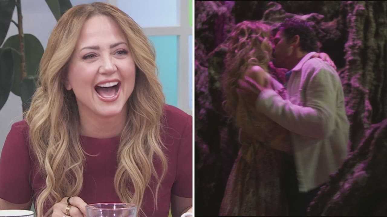 Conductores de 'Hoy' reaccionan a candentes escenas de Andrea Legarreta en 'Amanecer': "¿Todo eso?"