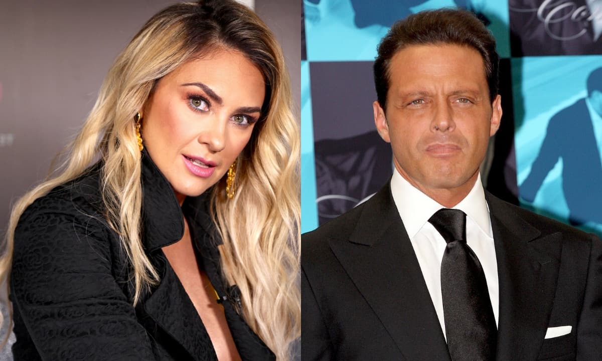 La actriz fue cuestionada sobre la familia de su expareja Luis Miguel