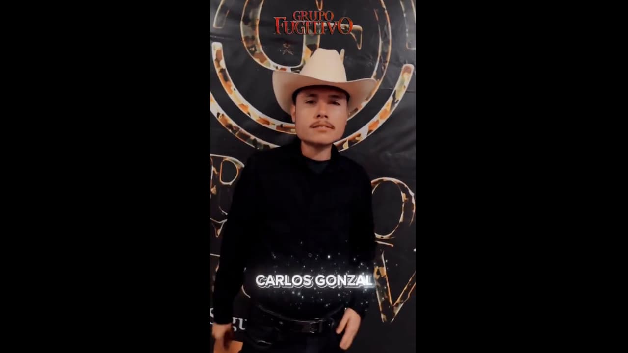 Carlos, vocalista de Grupo Fugitivo.
