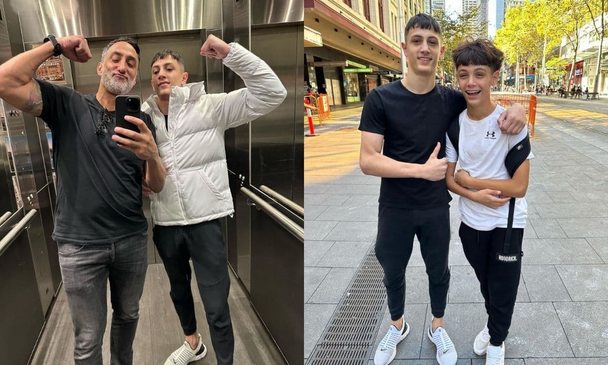 George Seely publicó las fotos en su cuenta de Instagram