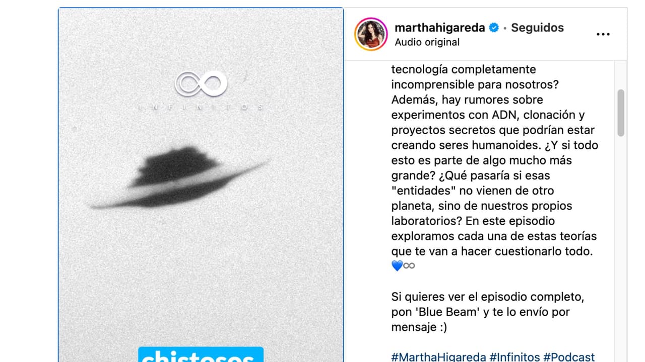 Martha Higareda comparte su teoría sobre los extraterrestres.