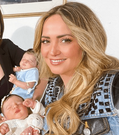 Andrea Legarreta se emociona al cargar a un muñeco bebé y lo llama ‘Erik’: ‘Dan ganas de tener uno’